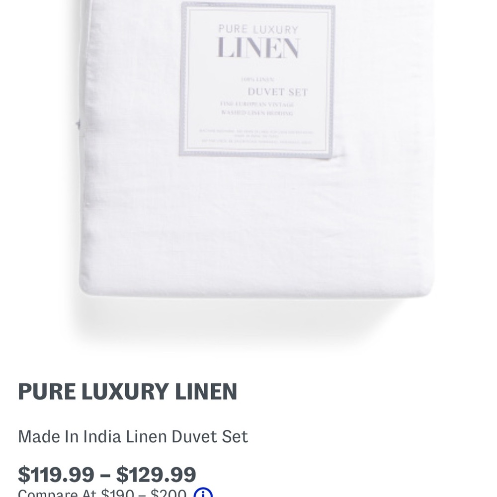 King duvet cover
